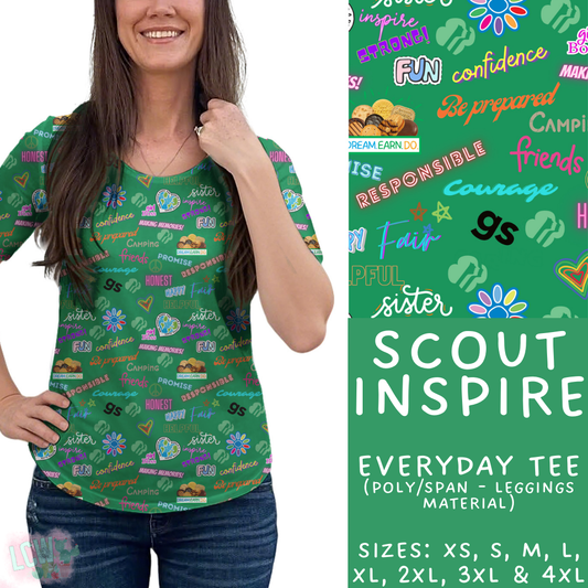 Batch #429 - Cookie Dealer 3 - Closes 10/13 - ETA late Nov - Scout Inspire Everyday Tee
