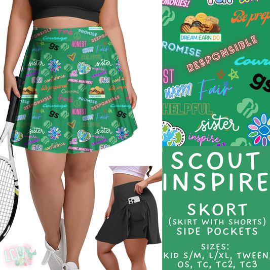 Batch #429 - Cookie Dealer 3 - Closes 10/13 - ETA late Nov - Scout Inspire Skort
