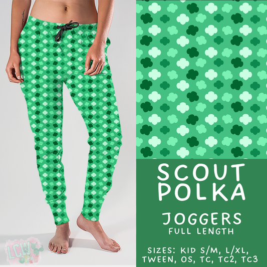 Batch #429 - Cookie Dealer 3 - Closes 10/13 - ETA late Nov - Scout Polka Joggers