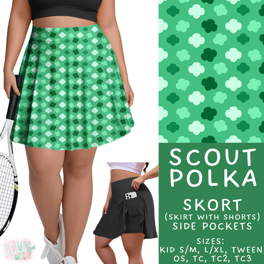 Batch #429 - Cookie Dealer 3 - Closes 10/13 - ETA late Nov - Scout Polka Skort