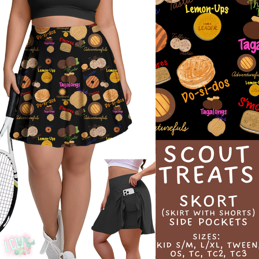 Batch #429 - Cookie Dealer 3 - Closes 10/13 - ETA late Nov - Scout Treats Skort