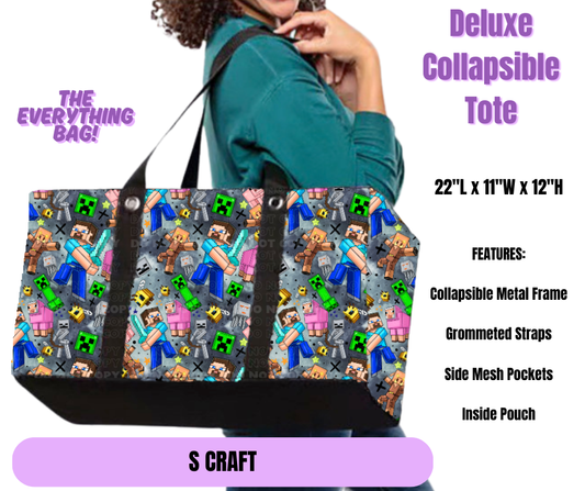 Preorder! Closes 5/19. ETA August. S Craft Collapsible Tote