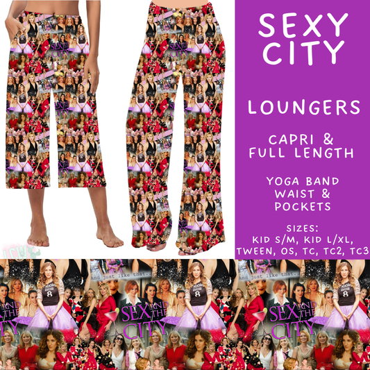 Batch #502 - Show Time - Closes 3/11 - ETA mid May - Sexy City Capri and Full Length Loungers