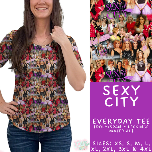 Batch #502 - Show Time - Closes 3/11 - ETA mid May - Sexy City Everyday Tee