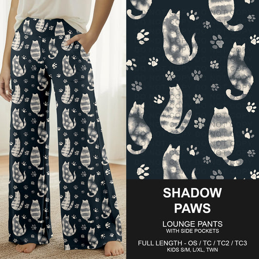 B264 - Preorder Shadow Paws Lounge Pants (Closes 12/07. ETA early Feb.)