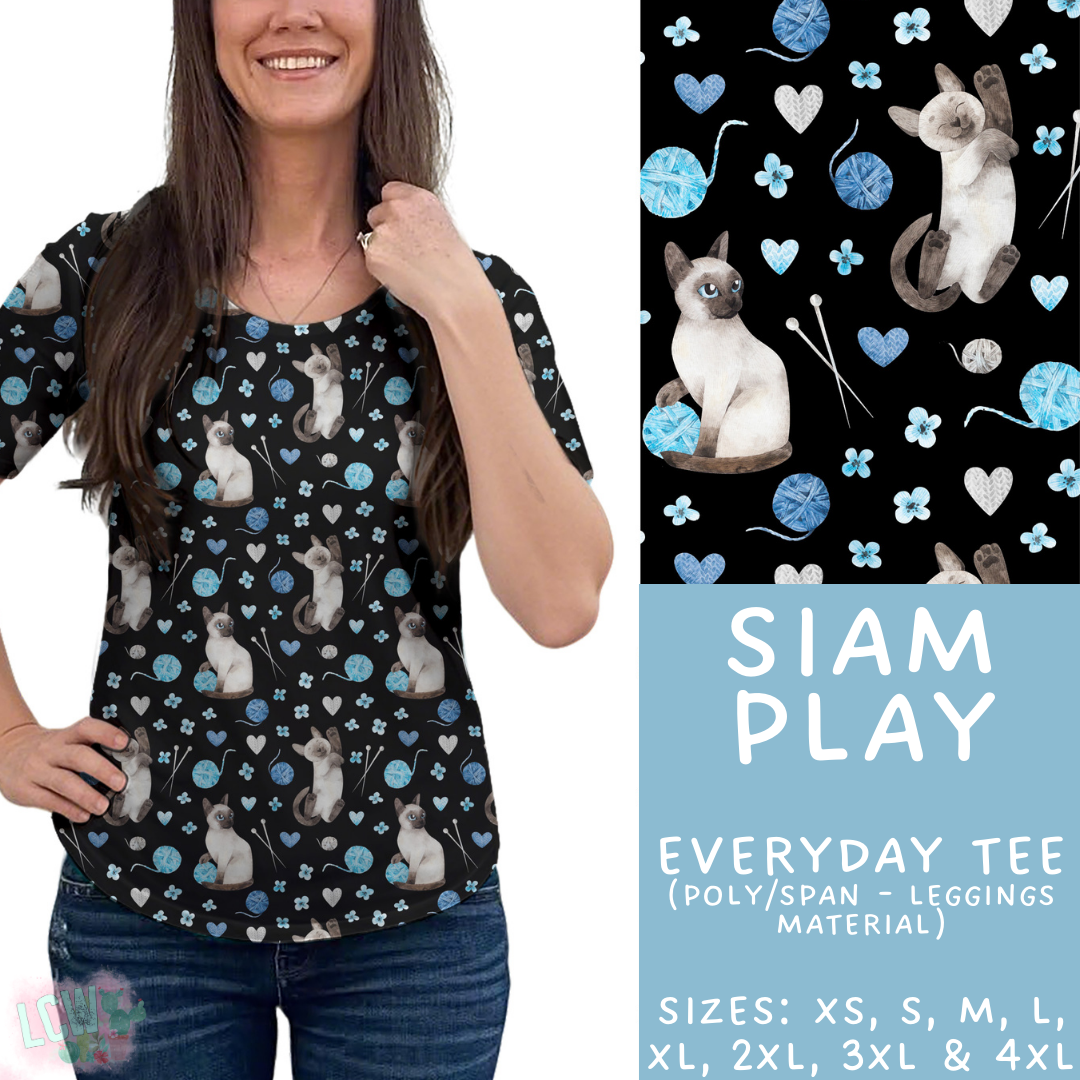 Batch #411 - July Request Run - Closes 9/11 - ETA late October - Siam Play Everyday Tee