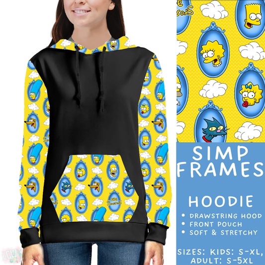 Batch #454 - Cool Characters 10 - Closes 11/26 - ETA mid Jan - Simp Frames Hoodie
