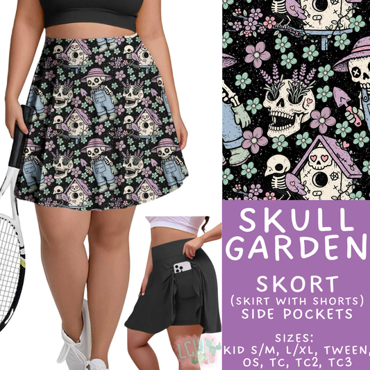 Batch #538 - Fun Run 23 - Closes 6/3 - ETA early August - Skull Garden Skort