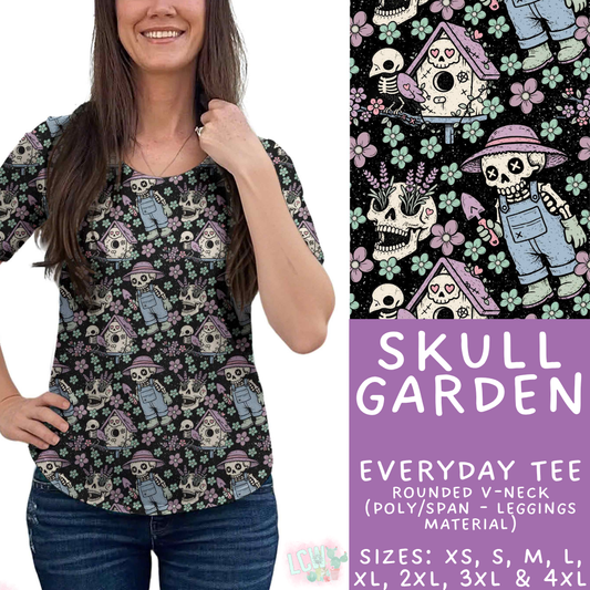 Batch #538 - Fun Run 23 - Closes 6/3 - ETA early August - Skull Garden Everyday Tee