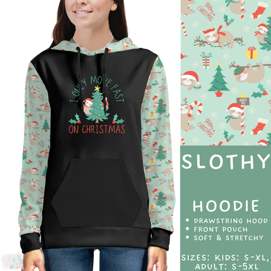 Batch #428 - Christmas Spirit - Closes 10/10 - ETA late Nov - Slothy Hoodie