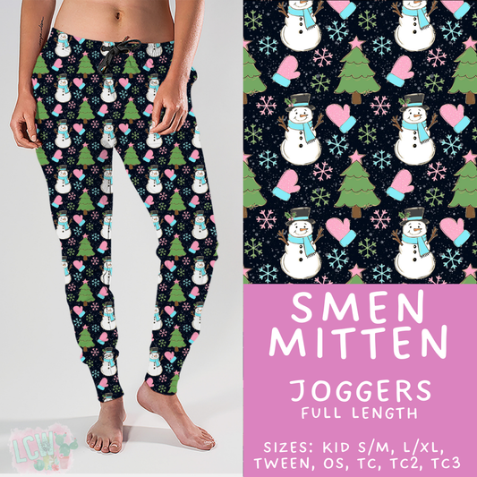 Batch #424 - Jingle All The Way - Closes 10/3 - ETA mid/late Nov - SMen Mitten Joggers