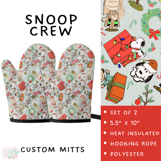 Batch #416 - Baking Spirits Bright 2 - Closes 9/19 - ETA early Nov - Snoop Crew Oven Mitts