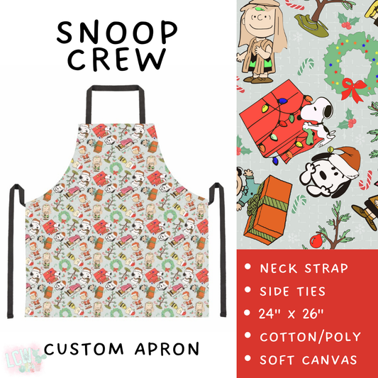 Batch #416 - Baking Spirits Bright 2 - Closes 9/19 - ETA early Nov - Snoop Crew Apron