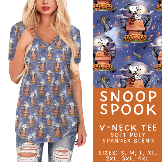 Batch #411 - July Request Run - Closes 9/11 - ETA late October - Snoop Spook V-Neck Tee