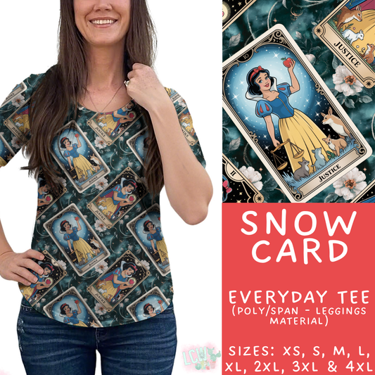 Batch #474 - Princess Tarot - Closes 1/12 - ETA early/mid March - Snow Card Everyday Tee