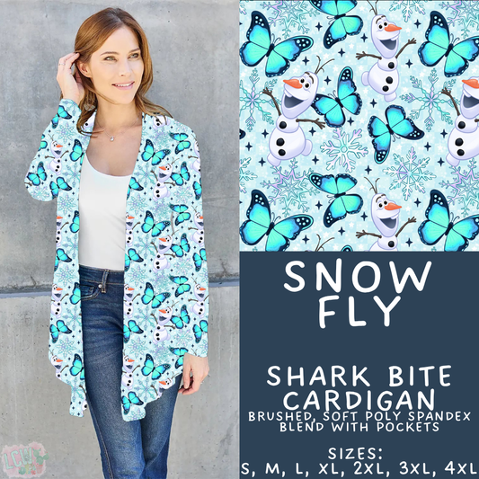 Batch #449 - Magical Faves 15 - Closes 11/19 - ETA early Jan - Snow Fly Cardigan