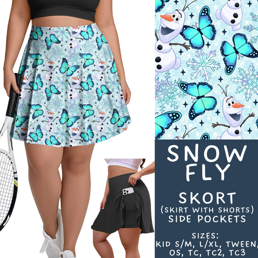 Batch #449 - Magical Faves 15 - Closes 11/19 - ETA early Jan - Snow Fly Skort
