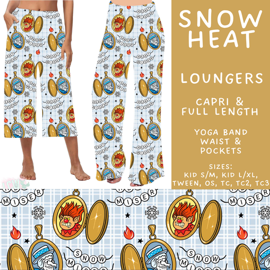 Batch #589 - August Request Run - Closes 9/23 - ETA mid/late Nov - Snow Heat Capri and Full Length Loungers