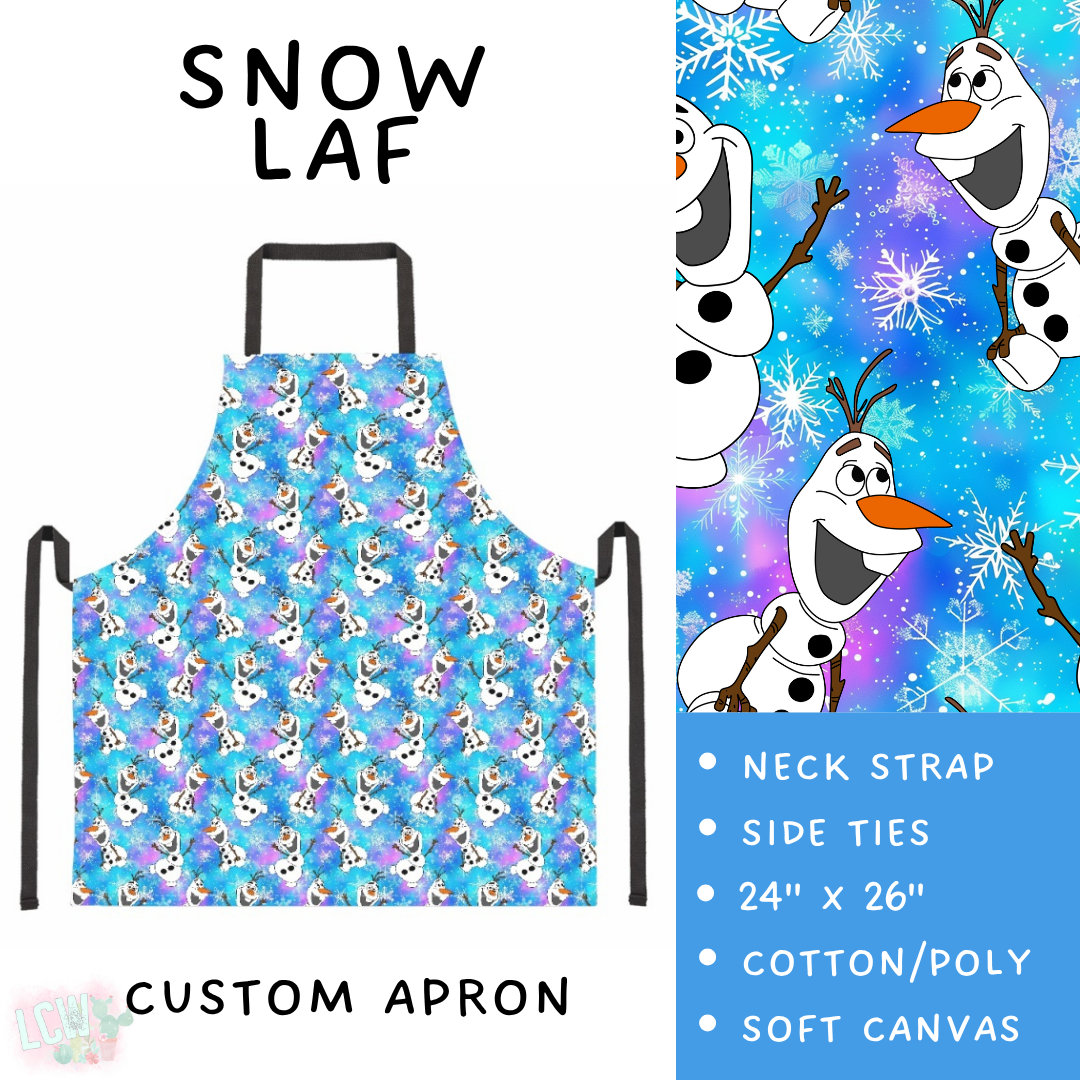 Batch #591 - Baking Spirits Bright 3 - Closes 9/28 - ETA mid/late Nov - Snow Laf Apron