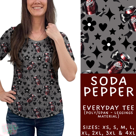 Batch #411 - July Request Run - Closes 9/11 - ETA late October - Soda Pepper Everyday Tee