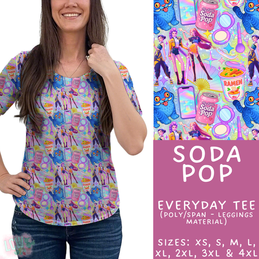 Batch #427 - August Request Run - Closes 10/9 - ETA late Nov - Soda Pop Everyday Tee