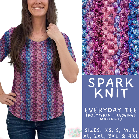 Batch #468 - Fun Run 18 - Closes 12/26 - ETA late Feb - Spark Knit Everyday Tee