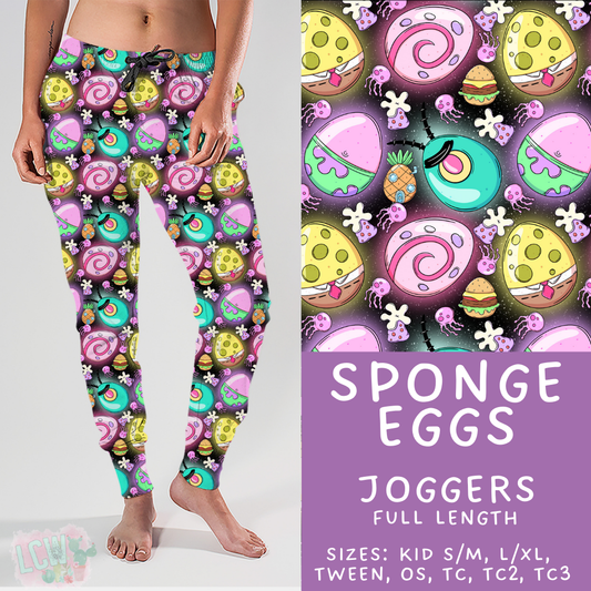 Batch #477 - Magical Character Easter - Closes 1/12 ETA - Early March - Sponge Eggs Joggers