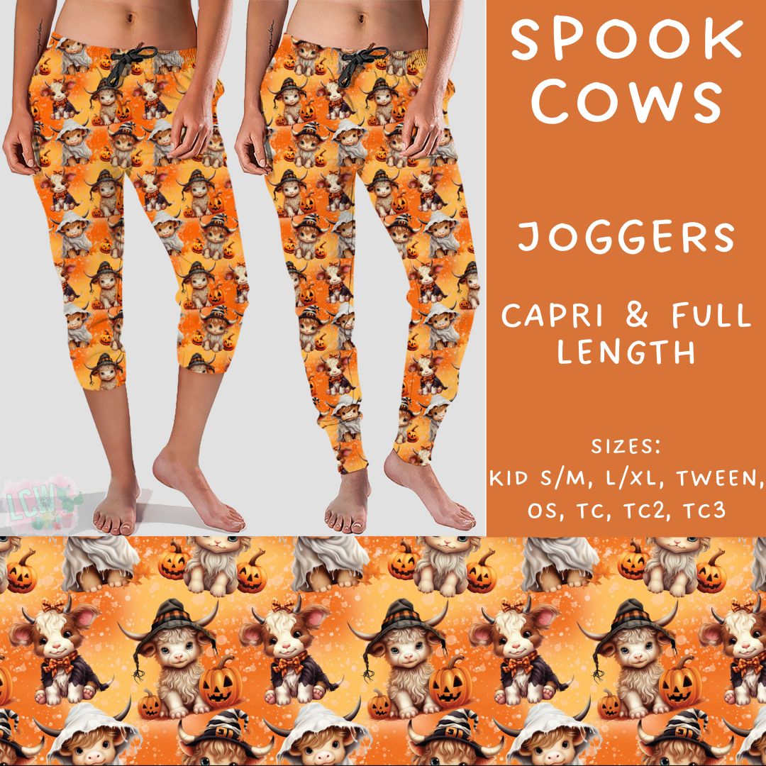 Ready To Ship - Spook Cows Full Length Joggers - TC2