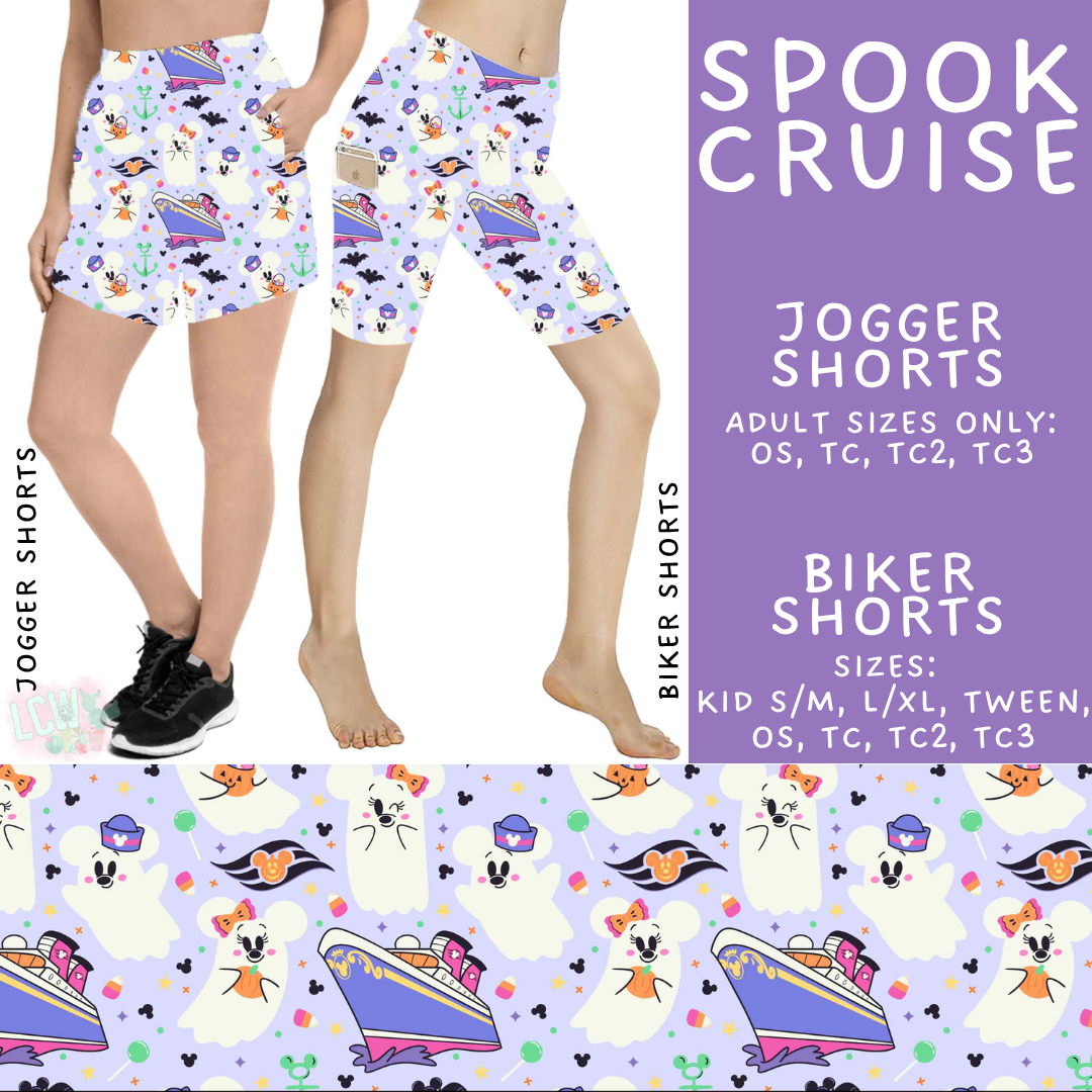 Batch #527 - Spooky Summer 2 - Closes 5/8 - ETA early July - Spook Cruise Biker & Jogger Shorts