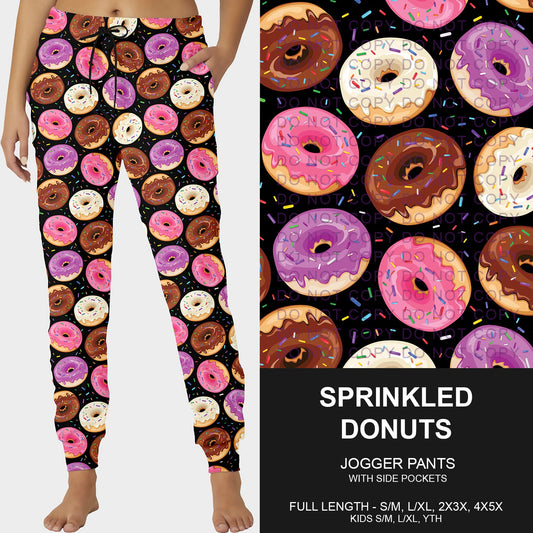 B248 - Preorder Sprinkled Donuts Joggers (Closes 8/24. ETA late Oct.)