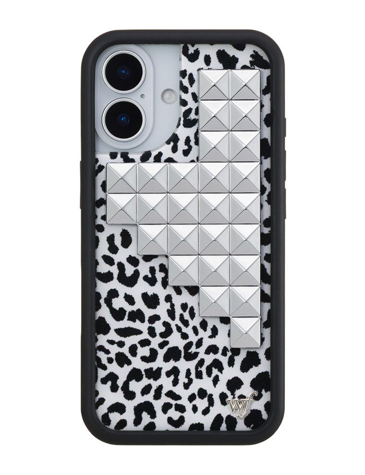 Snow Meow Stud iPhone Case