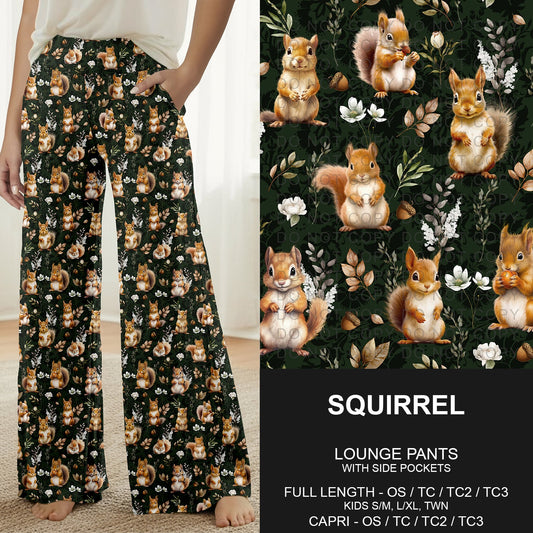 B314 - Preorder Squirrel Lounge Pants (Closes 9/27. ETA: late Nov.)