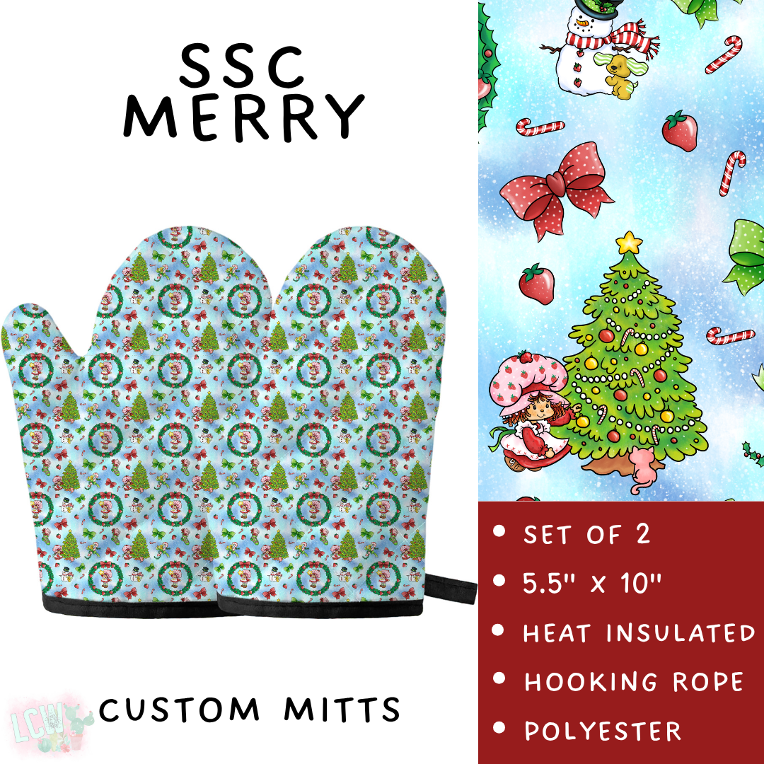 Batch #591 - Baking Spirits Bright 3 - Closes 9/28 - ETA mid/late Nov - SSC Merry Oven Mitts