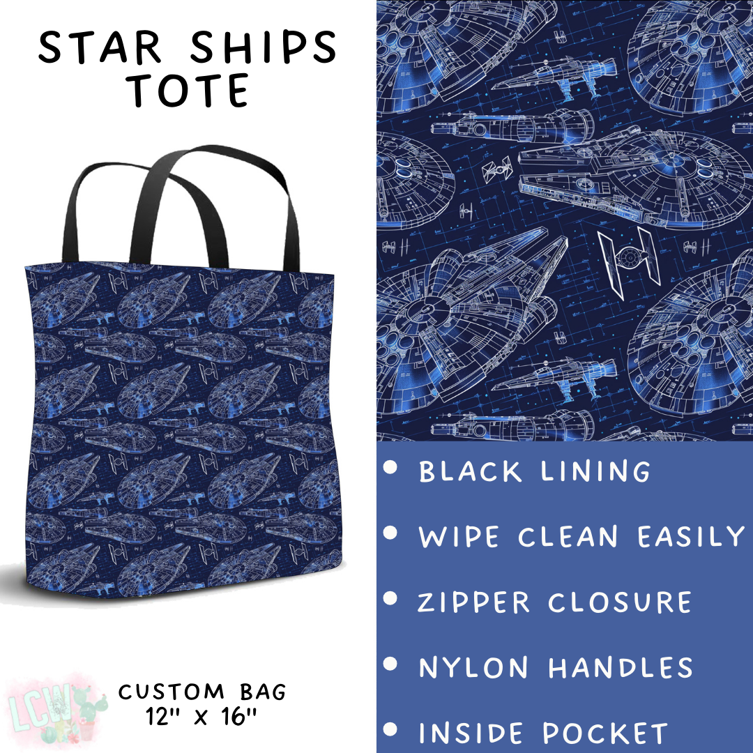 Batch #421 - Fun Run 15 - Closes 9/29 - ETA mid/late Nov - Star Ships Tote