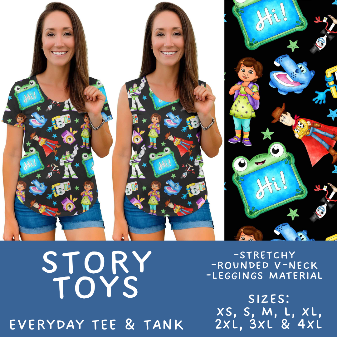 Batch #561 - June Request Run - Closes 7/27 - ETA late Sept - Story Toys Everyday Tank & Tee