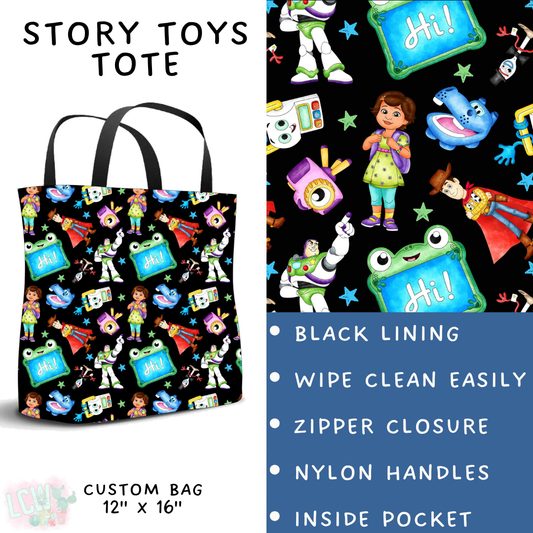 Batch #561 - June Request Run - Closes 7/27 - ETA late Sept - Story Toys Tote