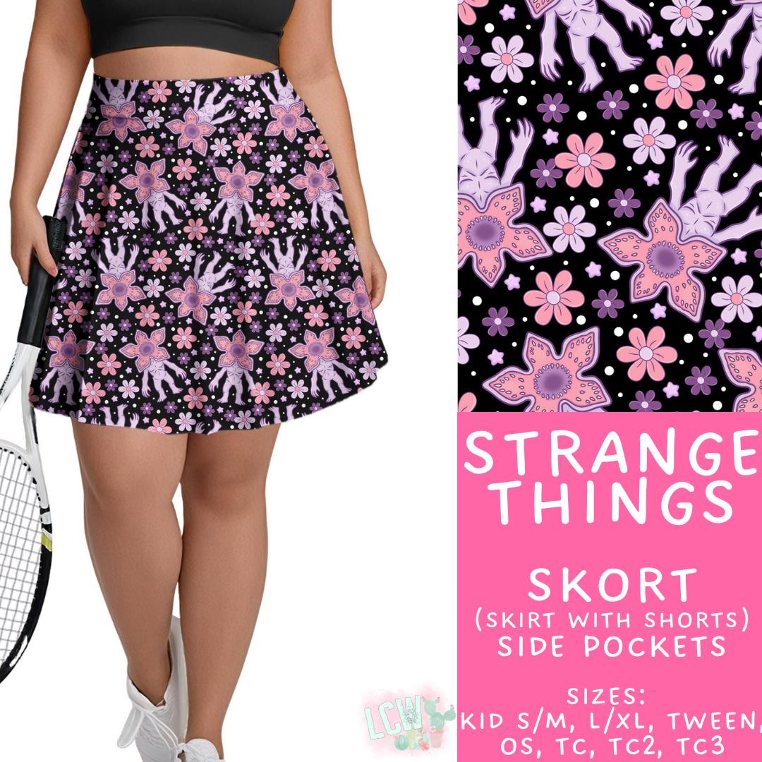 Batch #471 - November Request Run - Closes 1/2 - ETA late Feb - Strange Things Skort
