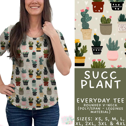 Batch #538 - Fun Run 23 - Closes 6/3 - ETA early August - Succ Plant Everyday Tee
