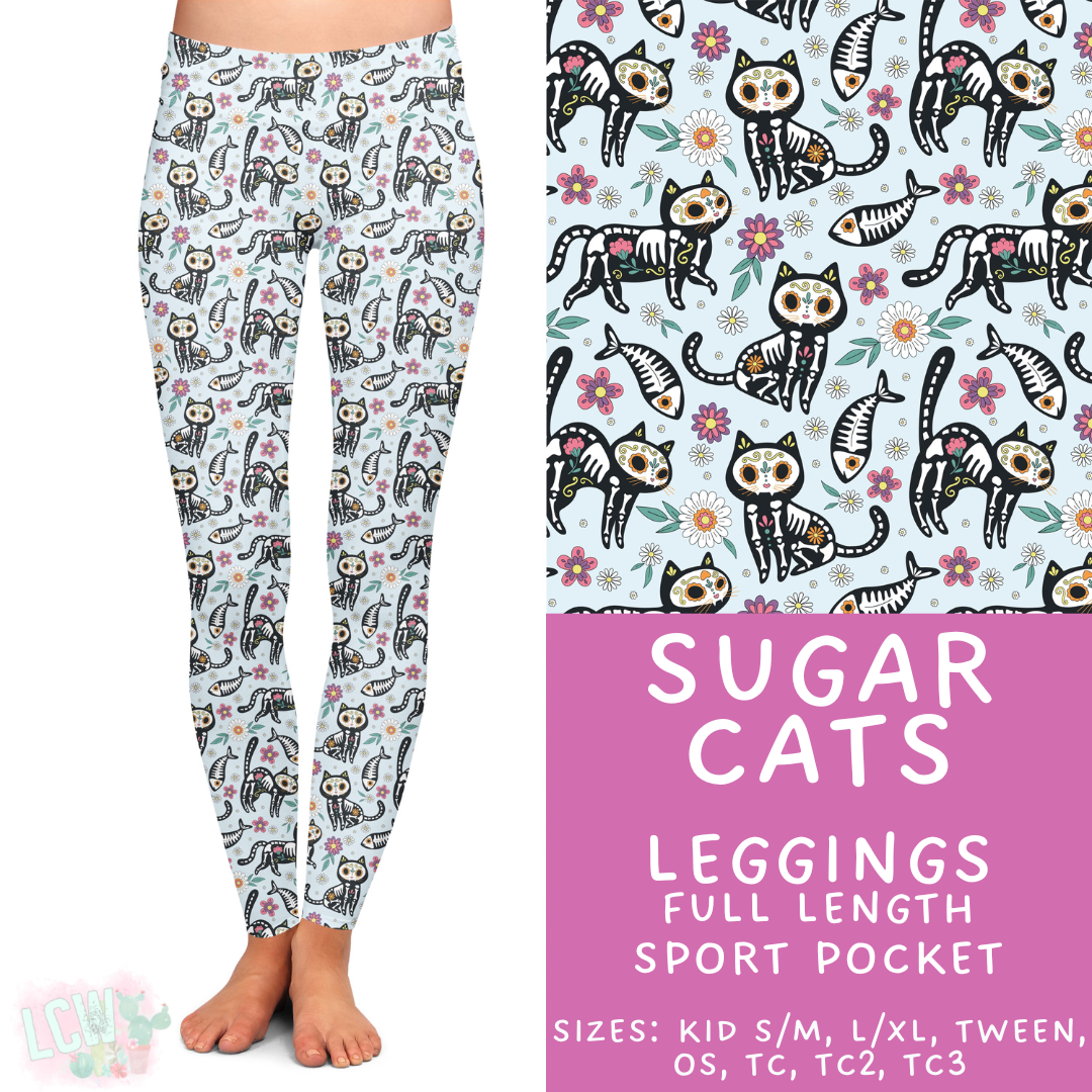 Batch #471 - November Request Run - Closes 1/2 - ETA late Feb - Sugar Cats Full Length Leggings
