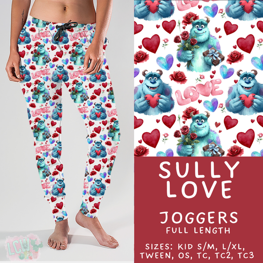 Batch #457 - Magical Character Love Collection - Closes 12/1 - ETA mid Jan - Sully Love Joggers