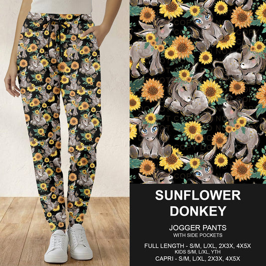 B296 - Preorder Sunflower Donkey Joggers (Closes 6/21. ETA: late Aug.)