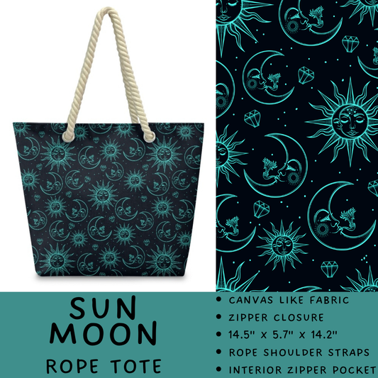Batch #447 - The Rope Tote - Closes 11/13 - ETA late Dec - Sun Moon Rope Tote