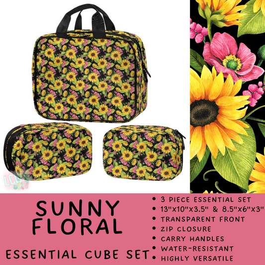 Batch #490 - Essential Cube Sets - Closes 2/13 - ETA mid April - Sunny Floral Essential Cube Set