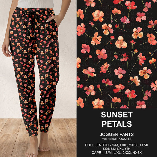 B319 - Preorder Sunset Petals Joggers (Closes 11/01. ETA: early Jan.)