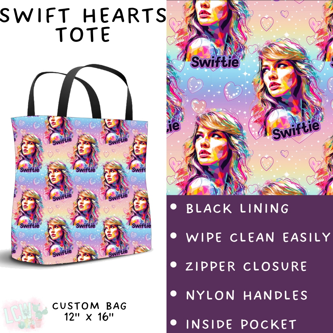 Batch #427 - August Request Run - Closes 10/9 - ETA late Nov - Swift Hearts Tote