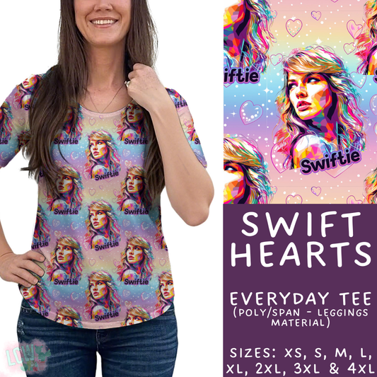 Batch #427 - August Request Run - Closes 10/9 - ETA late Nov - Swift Hearts Everyday Tee