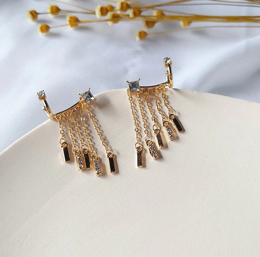 RAISING THE BAR EARRINGS (PAIR)