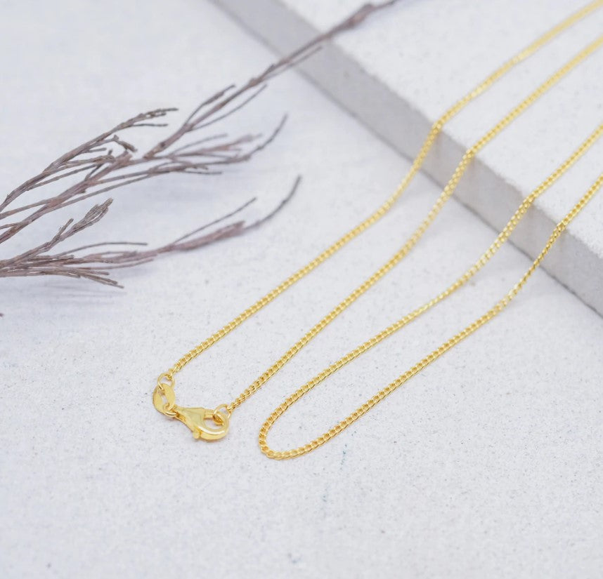 PREMIUM CHAIN NECKLACE. 18"/ 45cm (ADJUSTABLE)