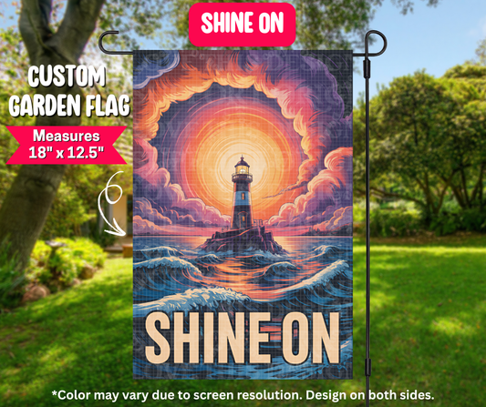 Shine On Garden Flag