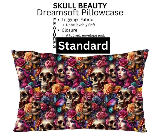 Skull Beauty Dreamsoft Pillowcase